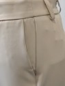 Completo donna giacca pantaloni tinta burro Kartika particolare tasche pantaloni alla francese Con.senso abbigliamento Torino