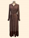 Chemisier donna fantasia moro Le streghe vista frontale Con.senso abbigliamento Torino