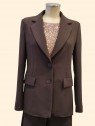 Giacca donna moro spacchi laterali vista frontale Con.senso abbigliamento Torino