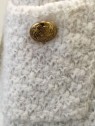 Maglia donna Chanel burro Kartika particolare bottoni oro Con.senso abbigliamento Torino