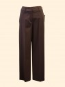 Pantaloni donna sigaretta moro Kartika vista frontale Con.senso abbigliamento Torino